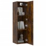Muebles TV de pared 2 uds color roble ahumado 30,5x30x110 cm de , Muebles TV - Ref: Foro24-826677, Precio: 83,01 €, Descuento: %