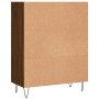 Estantería madera de ingeniería roble marrón 69,5x32,5x90 cm de , Librerías y estanterías - Ref: Foro24-828363, Precio: 56,18...