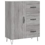 Aparador de madera de ingeniería gris Sonoma 69,5x34x90 cm de , Aparadores - Ref: Foro24-827914, Precio: 93,35 €, Descuento: %