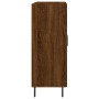 Aparador de madera de ingeniería marrón roble 69,5x34x90 cm de , Aparadores - Ref: Foro24-827811, Precio: 96,06 €, Descuento: %