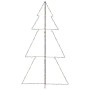 Árbol de Navidad 300 luces LED interior y exterior 120x220 cm de , Arboles de navidad - Ref: Foro24-328590, Precio: 70,54 €, ...