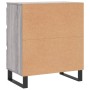 Aparador de madera contrachapada gris Sonoma 60x35x70 cm de , Aparadores - Ref: Foro24-827194, Precio: 75,06 €, Descuento: %