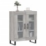 Aparador de madera de ingeniería gris Sonoma 69,5x34x90 cm de , Aparadores - Ref: Foro24-827818, Precio: 91,39 €, Descuento: %
