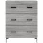 Aparador de madera de ingeniería gris Sonoma 69,5x34x90 cm de , Aparadores - Ref: Foro24-827858, Precio: 105,56 €, Descuento: %
