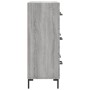 Aparador de madera de ingeniería gris Sonoma 69,5x34x90 cm de , Aparadores - Ref: Foro24-827858, Precio: 105,56 €, Descuento: %