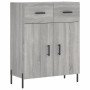 Aparador de madera de ingeniería gris Sonoma 69,5x34x90 cm de , Aparadores - Ref: Foro24-827994, Precio: 103,41 €, Descuento: %