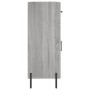 Aparador de madera de ingeniería gris Sonoma 69,5x34x90 cm de , Aparadores - Ref: Foro24-827994, Precio: 103,41 €, Descuento: %
