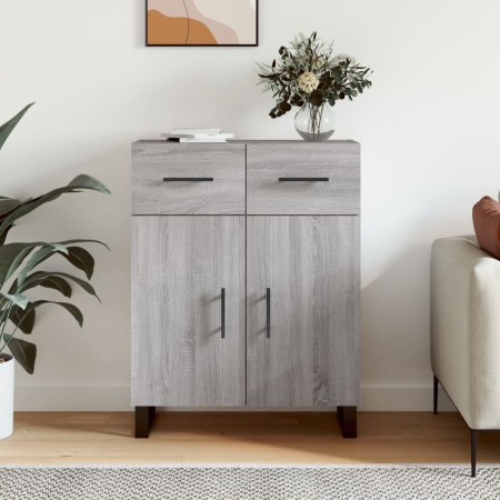 Aparador de madera de ingeniería gris Sonoma 69,5x34x90 cm de , Aparadores - Ref: Foro24-828010, Precio: 119,71 €, Descuento: %