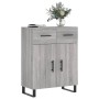 Aparador de madera de ingeniería gris Sonoma 69,5x34x90 cm de , Aparadores - Ref: Foro24-828010, Precio: 119,71 €, Descuento: %