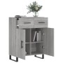 Aparador de madera de ingeniería gris Sonoma 69,5x34x90 cm de , Aparadores - Ref: Foro24-828010, Precio: 119,71 €, Descuento: %