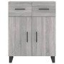 Aparador de madera de ingeniería gris Sonoma 69,5x34x90 cm de , Aparadores - Ref: Foro24-828010, Precio: 119,71 €, Descuento: %