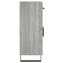 Aparador de madera de ingeniería gris Sonoma 69,5x34x90 cm de , Aparadores - Ref: Foro24-828010, Precio: 119,71 €, Descuento: %