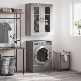 Armario de pared gris Sonoma 69,5x34x90 cm de , Aparadores - Ref: Foro24-828490, Precio: 97,16 €, Descuento: %
