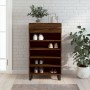 Zapatero madera de ingeniería roble marrón 60x35x105 cm de , Armarios y almacenamiento - Ref: Foro24-829643, Precio: 82,81 €,...