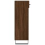 Zapatero madera de ingeniería roble marrón 60x35x105 cm de , Armarios y almacenamiento - Ref: Foro24-829643, Precio: 82,81 €,...