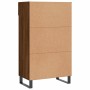 Zapatero madera de ingeniería roble marrón 60x35x105 cm de , Armarios y almacenamiento - Ref: Foro24-829643, Precio: 82,81 €,...