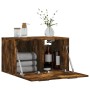 Armario de pared madera ingeniería roble ahumado 60x36,5x35 cm de , Taquillas y armarios de almacenamiento - Ref: Foro24-8300...