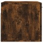 Armario de pared madera ingeniería roble ahumado 60x36,5x35 cm de , Taquillas y armarios de almacenamiento - Ref: Foro24-8300...