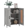 Aparador de madera de ingeniería gris Sonoma 69,5x34x90 cm de , Aparadores - Ref: Foro24-830202, Precio: 82,12 €, Descuento: %