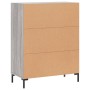 Aparador de madera de ingeniería gris Sonoma 69,5x34x90 cm de , Aparadores - Ref: Foro24-830202, Precio: 82,12 €, Descuento: %