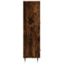 Aparador alto madera de ingeniería roble ahumado 69,5x31x115 cm de , Aparadores - Ref: Foro24-830305, Precio: 83,47 €, Descue...