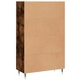 Aparador alto madera de ingeniería roble ahumado 69,5x31x115 cm de , Aparadores - Ref: Foro24-830305, Precio: 83,47 €, Descue...