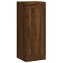 Armario de pared madera ingeniería marrón roble 34,5x34x90 cm de , Aparadores - Ref: Foro24-830531, Precio: 50,14 €, Descuent...