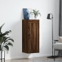 Armario de pared madera ingeniería marrón roble 34,5x34x90 cm de , Aparadores - Ref: Foro24-830531, Precio: 50,14 €, Descuent...