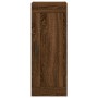 Armario de pared madera ingeniería marrón roble 34,5x34x90 cm de , Aparadores - Ref: Foro24-830531, Precio: 50,14 €, Descuent...