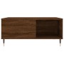 Mesa de centro madera contrachapada roble marrón 80x80x36,5 cm de , Mesas de centro - Ref: Foro24-830779, Precio: 74,14 €, De...