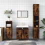 Armario de baño madera de ingeniería roble ahumado 58x33x60 cm de , Muebles de baño - Ref: Foro24-831577, Precio: 56,62 €, De...