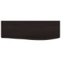 Estante de pared madera roble tratada marrón oscuro 60x20x4 cm de , Estantes y estanterías - Ref: Foro24-363762, Precio: 35,1...