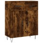 Aparador de madera de ingeniería roble ahumado 69,5x34x90 cm de , Aparadores - Ref: Foro24-827977, Precio: 83,20 €, Descuento: %