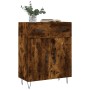 Aparador de madera de ingeniería roble ahumado 69,5x34x90 cm de , Aparadores - Ref: Foro24-827977, Precio: 83,20 €, Descuento: %