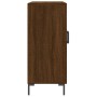 Aparador de madera de ingeniería marrón roble 90x34x80 cm de , Aparadores - Ref: Foro24-828115, Precio: 85,10 €, Descuento: %