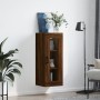 Armario de pared marrón roble 34,5x34x90 cm de , Aparadores - Ref: Foro24-828915, Precio: 53,22 €, Descuento: %