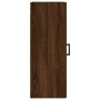 Armario de pared marrón roble 34,5x34x90 cm de , Aparadores - Ref: Foro24-828915, Precio: 53,22 €, Descuento: %