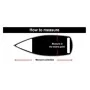 Funda para barca azul 830x450 cm de vidaXL, Cubiertas para almacenamiento de barcas - Ref: Foro24-93238, Precio: 118,74 €, De...