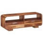 Mueble de TV madera maciza de acacia 110x30x40 cm de , Almacenamiento para CD y DVD - Ref: Foro24-351784, Precio: 223,40 €, D...