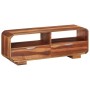 Mueble de TV madera maciza de acacia 110x30x40 cm de , Almacenamiento para CD y DVD - Ref: Foro24-351784, Precio: 223,40 €, D...