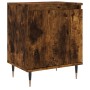 Mesita de noche madera de ingeniería roble ahumado 40x30x50 cm de , Mesitas de noche - Ref: Foro24-826822, Precio: 35,86 €, D...