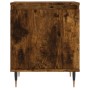 Mesita de noche madera de ingeniería roble ahumado 40x30x50 cm de , Mesitas de noche - Ref: Foro24-826822, Precio: 35,86 €, D...