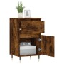 Aparador madera de ingeniería roble ahumado 40x35x70 cm de , Aparadores - Ref: Foro24-831142, Precio: 48,42 €, Descuento: %