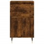 Aparador madera de ingeniería roble ahumado 40x35x70 cm de , Aparadores - Ref: Foro24-831142, Precio: 48,42 €, Descuento: %