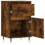 Aparador madera de ingeniería roble ahumado 40x35x70 cm de , Aparadores - Ref: Foro24-831142, Precio: 48,42 €, Descuento: %
