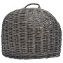 Transportín para gatos sauce natural gris 45x35x35 cm de , Transportines y cajas para mascotas - Ref: Foro24-170904, Precio: ...