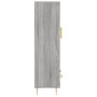 Aparador alto madera de ingeniería gris Sonoma 69,5x31x115 cm de , Aparadores - Ref: Foro24-828226, Precio: 89,81 €, Descuent...