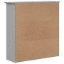 Armario con puertas de vidrio BODO madera maciza pino gris de , Aparadores - Ref: Foro24-355079, Precio: 276,69 €, Descuento: %