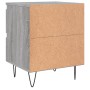 Mesita de noche madera de ingeniería gris Sonoma 40x35x50 cm de , Mesitas de noche - Ref: Foro24-826888, Precio: 47,19 €, Des...