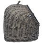 Transportín para gatos sauce natural gris 60x45x45 cm de , Transportines y cajas para mascotas - Ref: Foro24-170906, Precio: ...